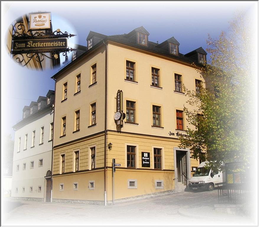 Kerkermeister Pension Ауербах Екстериор снимка